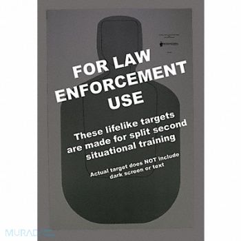 ACTION TARGET Silhouette Target PK50, 49U361