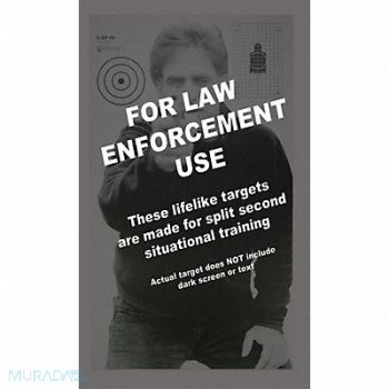 ACTION TARGET Illinois State Police Target PK100, 49U442