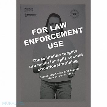 ACTION TARGET Oklahoma CLEET Target Version2 PK100, 49U450