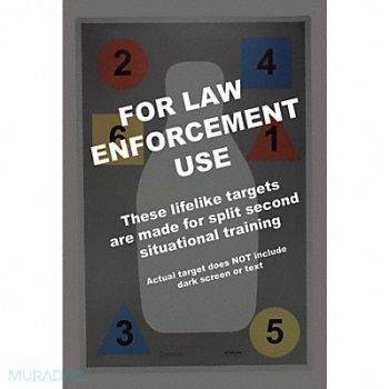 ACTION TARGET Multipurpose Training Target PK100, 49U458