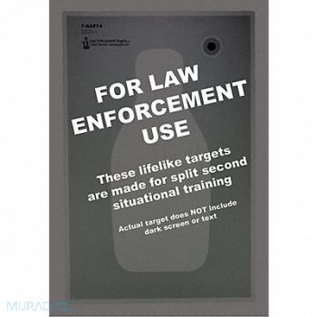 ACTION TARGET FBI Vital Anatomy Target PK100, 49U460