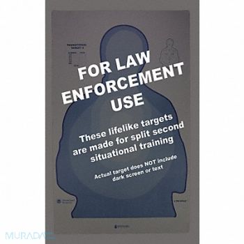 ACTION TARGET FLETC Modified LTR-II Target PK100, 49U465