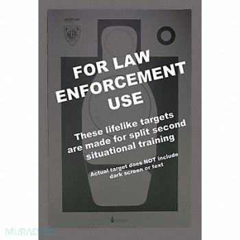 ACTION TARGET IALEFI Silhouette Target PK100, 49U467