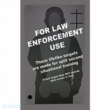 ACTION TARGET OPOTA Silhouette Target PK100, 49U470