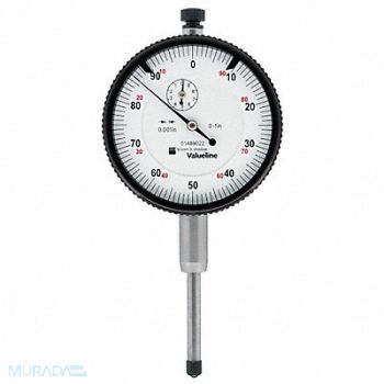 TESA BROWN SHARPE Dial Indicator 0 to 1 In 0-100, 49U619