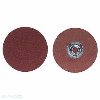 MERIT Quick-Change Sand Disc 2 in Dia TS PK100, 49U893