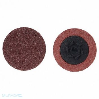 MERIT Quick-Change Sand Disc 3 in Dia TP PK50, 49U921