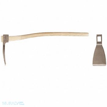 AMPCO Railroad Adze 5 Cutting Edge 5-5/16 lb., 49UG22