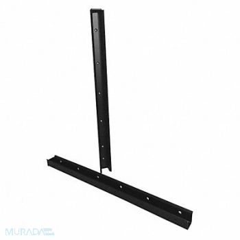 QUICK DAM Doorway Flood Gate Rail Kit Steel PK2, 49UV27