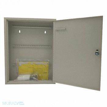 GRAINGER APPROVED Key Box Steel 64 Key Capacity 13 in W, 49UV34