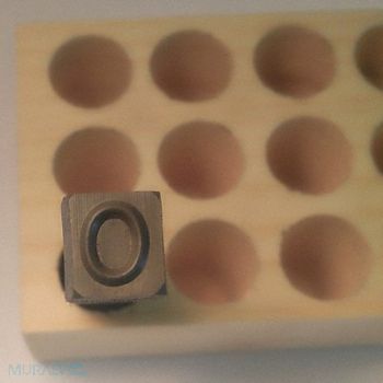 YOUNG BROS. STAMP WORKS Hand Stamp 2-1/2 Shank L Steel, 49VY32