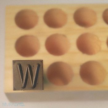 YOUNG BROS. STAMP WORKS Hand Stamp 2-1/2 Shank L Steel, 49VY40