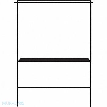 HY-KO PRODUCTS Sign Frame 40 in Maximum Mast H PK5, 52ZW59