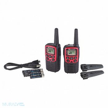 MIDLAND Portable Two Way Radios 0.5W 22 Ch, 49VZ77