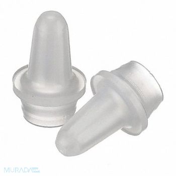 WHEATON Control Dropper TipLDPE White Clr PK1000, 49WG53