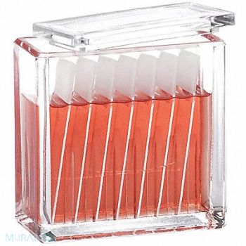 WHEATON Staining Jar with Lid Cap. 16 Slides PK6, 49WF43