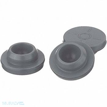 WHEATON Straight Plug Stopper Gray PK1000, 49WG04