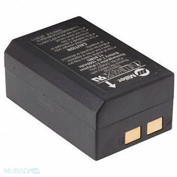 MILLER ELECTRIC Replacement Battery For Miller Coolband, 49WM80