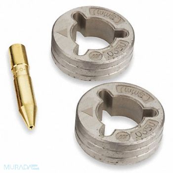 MILLER ELECTRIC MILLER 2pc MIG V-Groove Drive Roll Kit, 49WM89