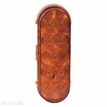 MAXXIMA Park/Turn Light Oval Amber 6-3/8 L, 49XE62