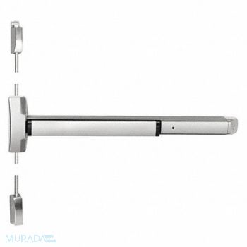 YALE Rim Exit Device Exit Only 30 to 36 W, 49XK72