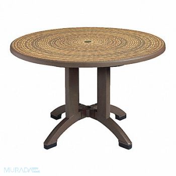 GROSFILLEX Aquaba 48 Round Pedestal Table, 49XM61