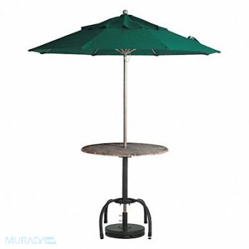 GROSFILLEX Windmaster Umbrella 98 H Forest Green, 49XM70