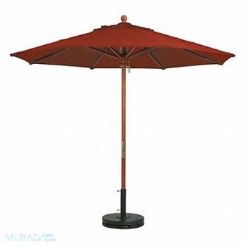 GROSFILLEX Market Umbrella 7 ft Terra Cota, 49XM79