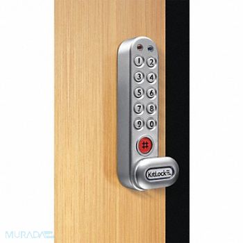 CODELOCKS Antimicrobial Coated Locker Lock, 61RG44