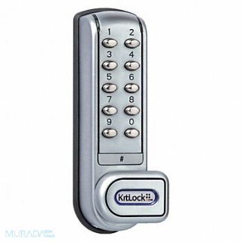 CODELOCKS Electronic Lock Non-Handed Keypad, 49XP80