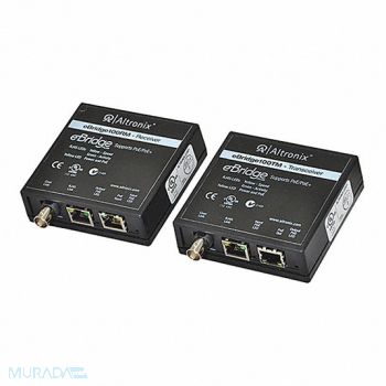 ALTRONIX PoE Switch Kit 3-1/2 D x 3-1/2 W Black, 49XU93
