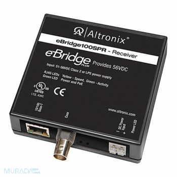 ALTRONIX PoE Extender 3-1/2 W 51/56VDC Input V, 49XU94