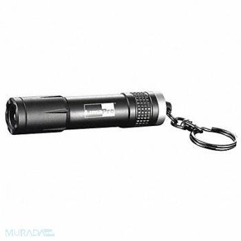 LUMAPRO Keychain Flashlight Aluminum Black 20lm, 49XX73