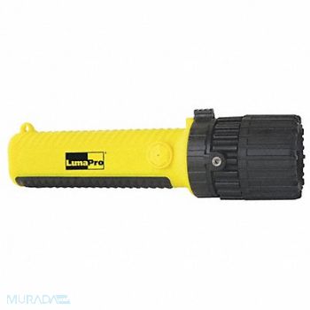 LUMAPRO Handheld Flashlight Plastic Yellow 157lm, 49XX79