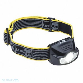 LUMAPRO Headlamp Plastic Black 133lm, 49XX93