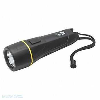 LUMAPRO Handheld Flashlight Plastic Black 211lm, 49XX95