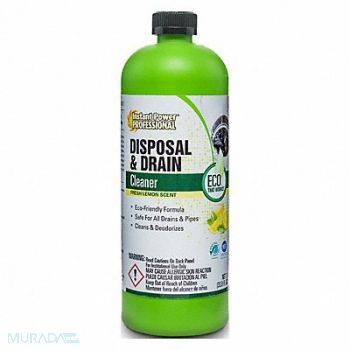 INSTANT POWER PROFESSIONAL Disposal Drain Cleaner Bottle 1 L Liq, 49XY02