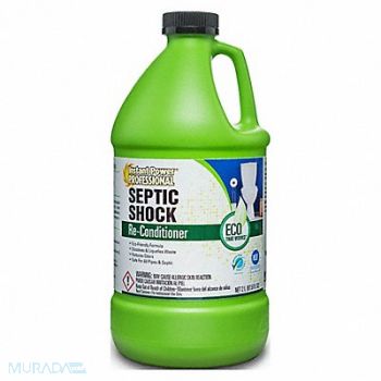 INSTANT POWER PROFESSIONAL Septic Shock Reconditioner Jug 2 L Liq, 49XY18