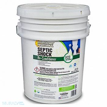 INSTANT POWER PROFESSIONAL Septic Shock Reconditioner Bkt 5 gal Liq, 49XY20