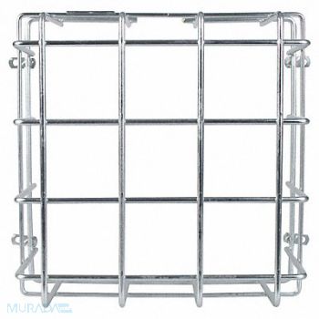 AMERICAN TIME Clock and Bell Guard Steel 11 W Gray, 49XY32