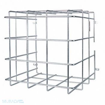 AMERICAN TIME Clock and Bell Guard Steel 14 W Gray, 49XY33