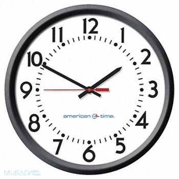 AMERICAN TIME Wall Clock Analog Electric, 49XY36