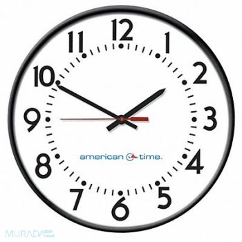 AMERICAN TIME Wall Clock Analog Electric, 49XY54