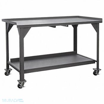 DURHAM MFG Mobile Workbench 4000 lb 36 inL 60 inW, 49Y093