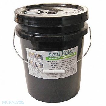 ACID EATER Acid Neutralizer 5 gal Granular, 49Y380