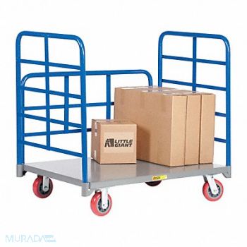 LITTLE GIANT Three-Sided Platform Truck 3600 lb., 49Y509