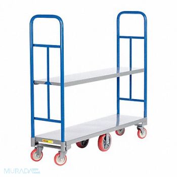 LITTLE GIANT Narrow Aisle Platform Truck 2000 lb., 49Y571
