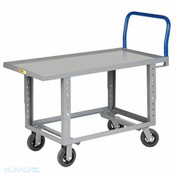 LITTLE GIANT Lip Edge Work Height Platform Truck, 49Y666