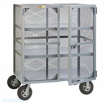 LITTLE GIANT Security Cart 33 Wx48 Dx60 H Stel, 49Y673