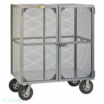 LITTLE GIANT Security Cart 33 W x 48 D x60 H, 49Y682